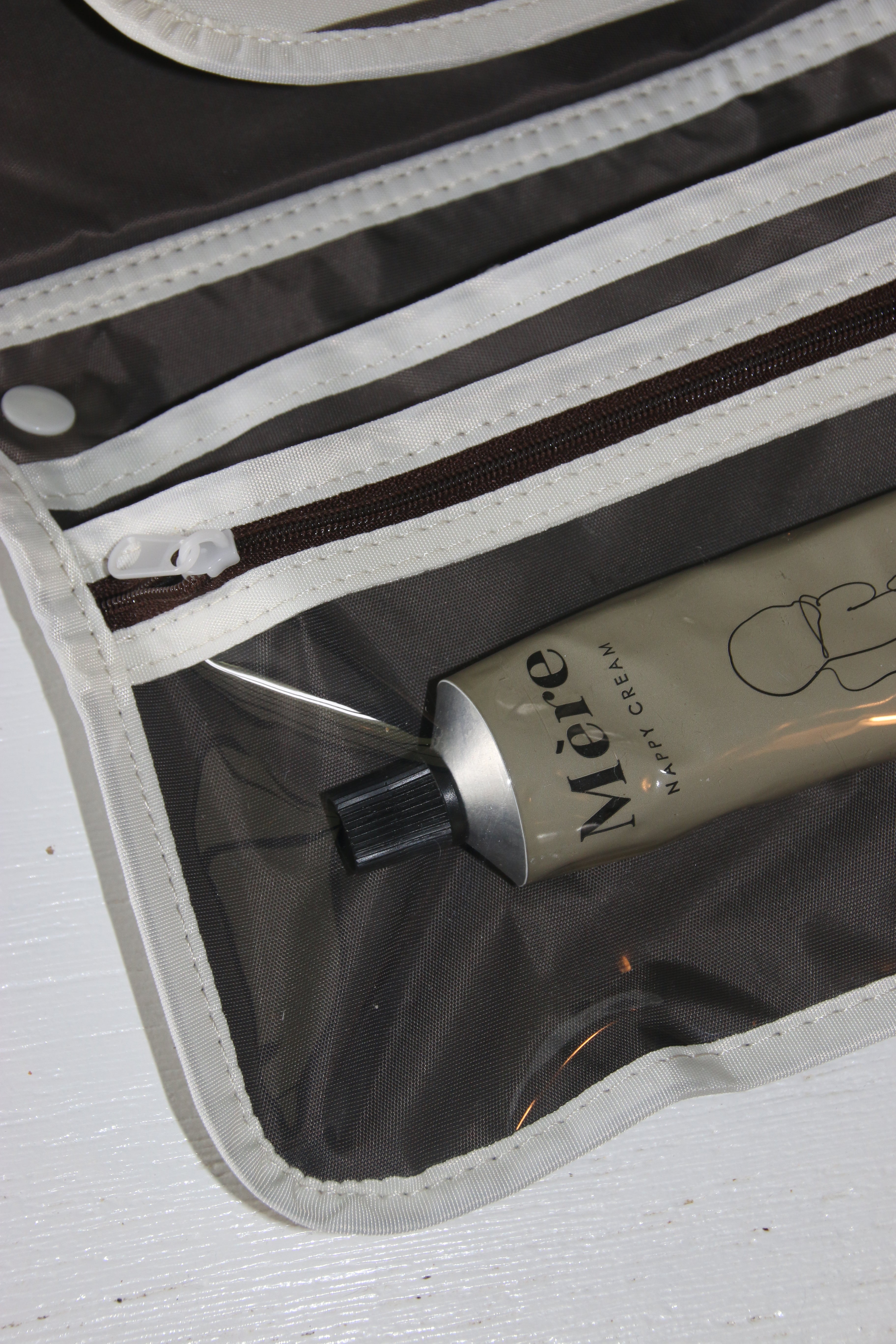 Portable Change Mat Choc Cream