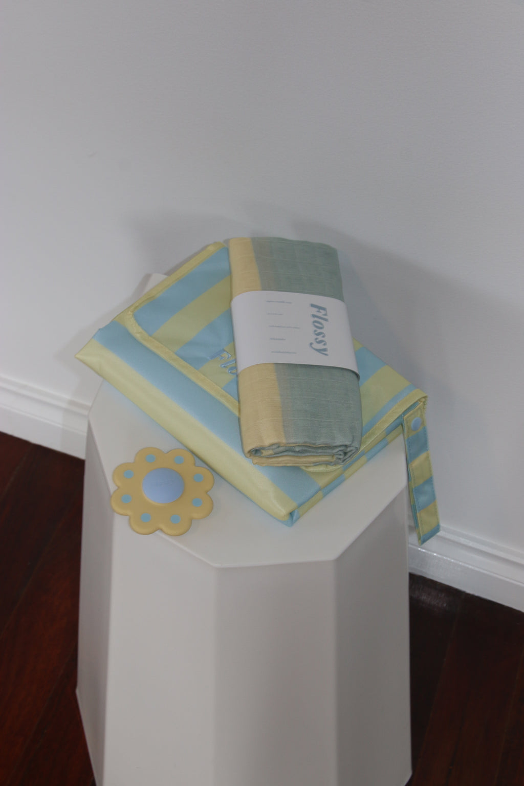Portable Change Mat Lemon Fizz